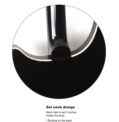 Vibro 6 set neck detail